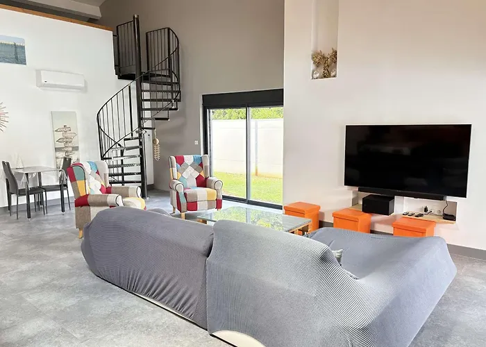 Βίλα D'exception Avec Piscine Chauffee Proche Ocean A - Fr-1-831-8 *