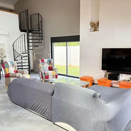 Βίλα D'exception Avec Piscine Chauffee Proche Ocean A - Fr-1-831-8 *