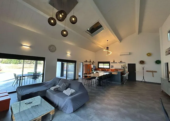 וילה D'exception Avec Piscine Chauffee Proche Ocean A - Fr-1-831-8 ביסקארוס