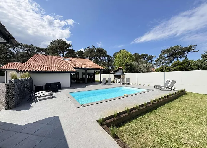 וילה D'exception Avec Piscine Chauffee Proche Ocean A - Fr-1-831-8