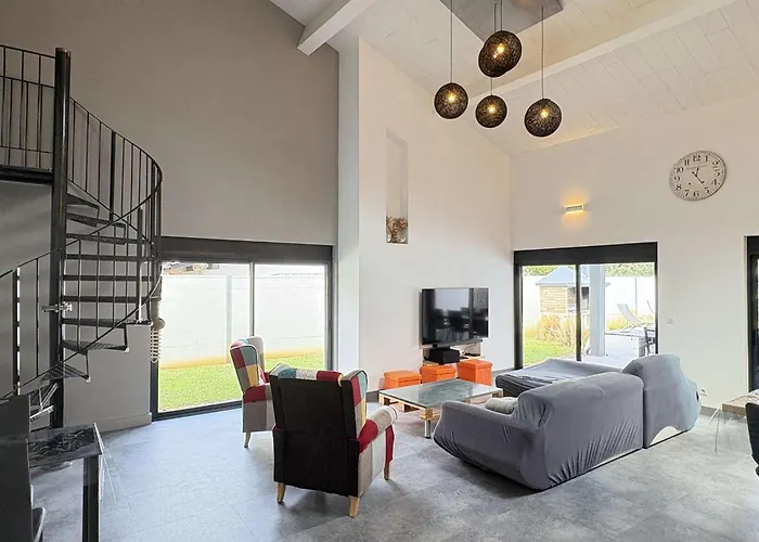 D'exception Avec Piscine Chauffee Proche Ocean A - Fr-1-831-8 וילה ביסקארוס